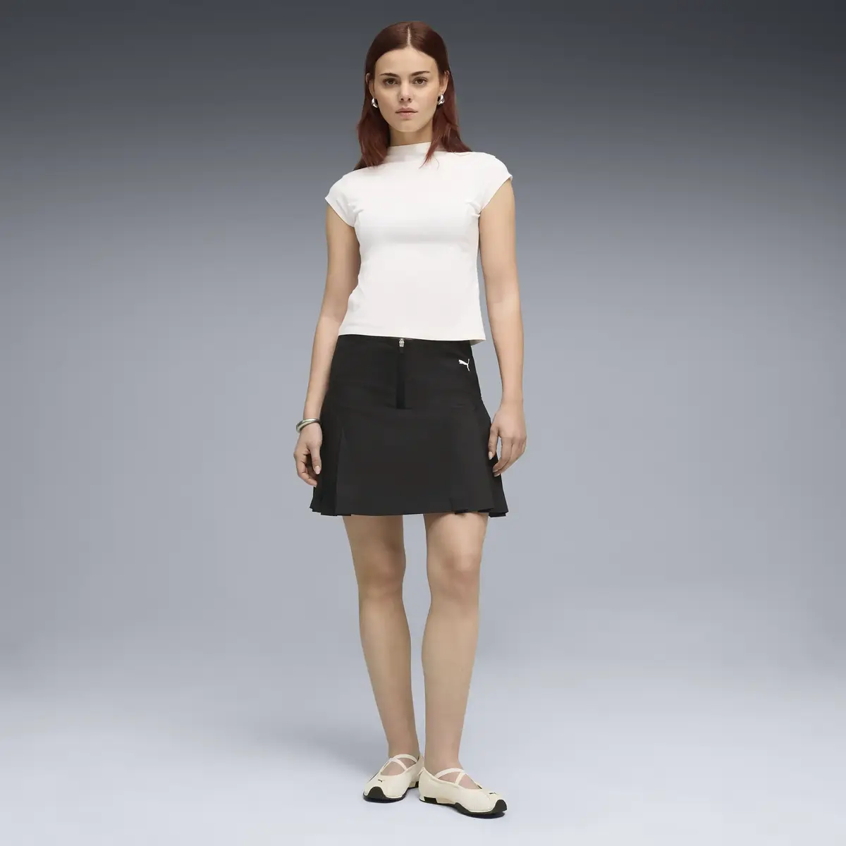 PUMA DARE TO Woven Short Skirt Siyah Kadın Etek