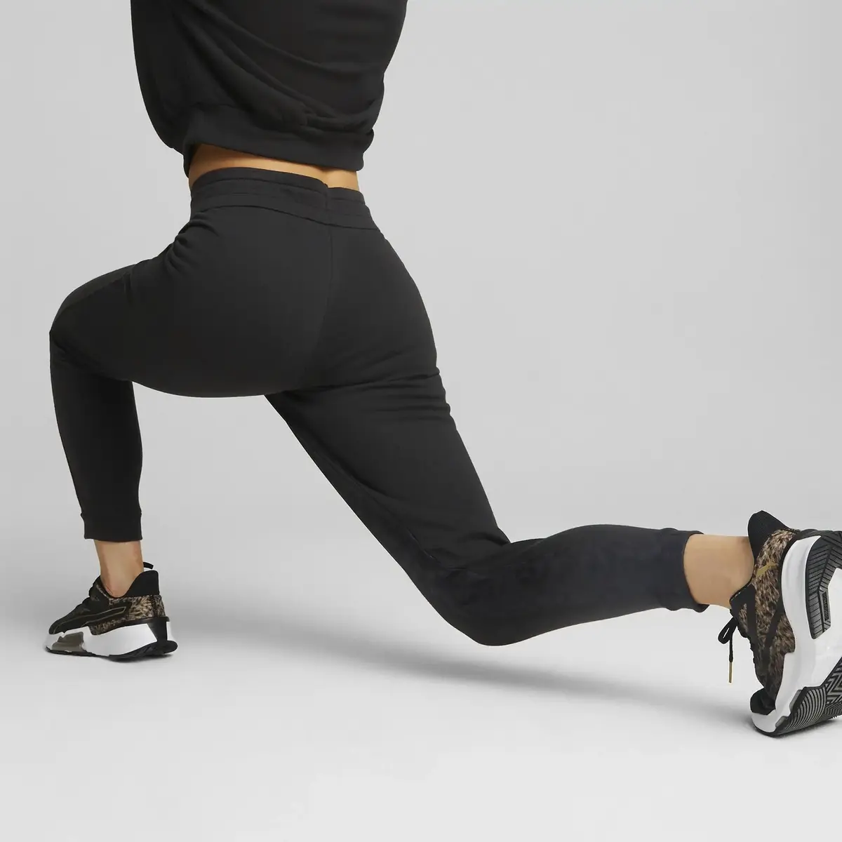 Puma Safari Glam Jogger Siyah Kadın Spor / Performans Eşofman Altı