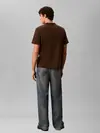 Calvin KleinSS 20S ACID WASH GRA, TO2 Kahverengi Erkek T-Shirt