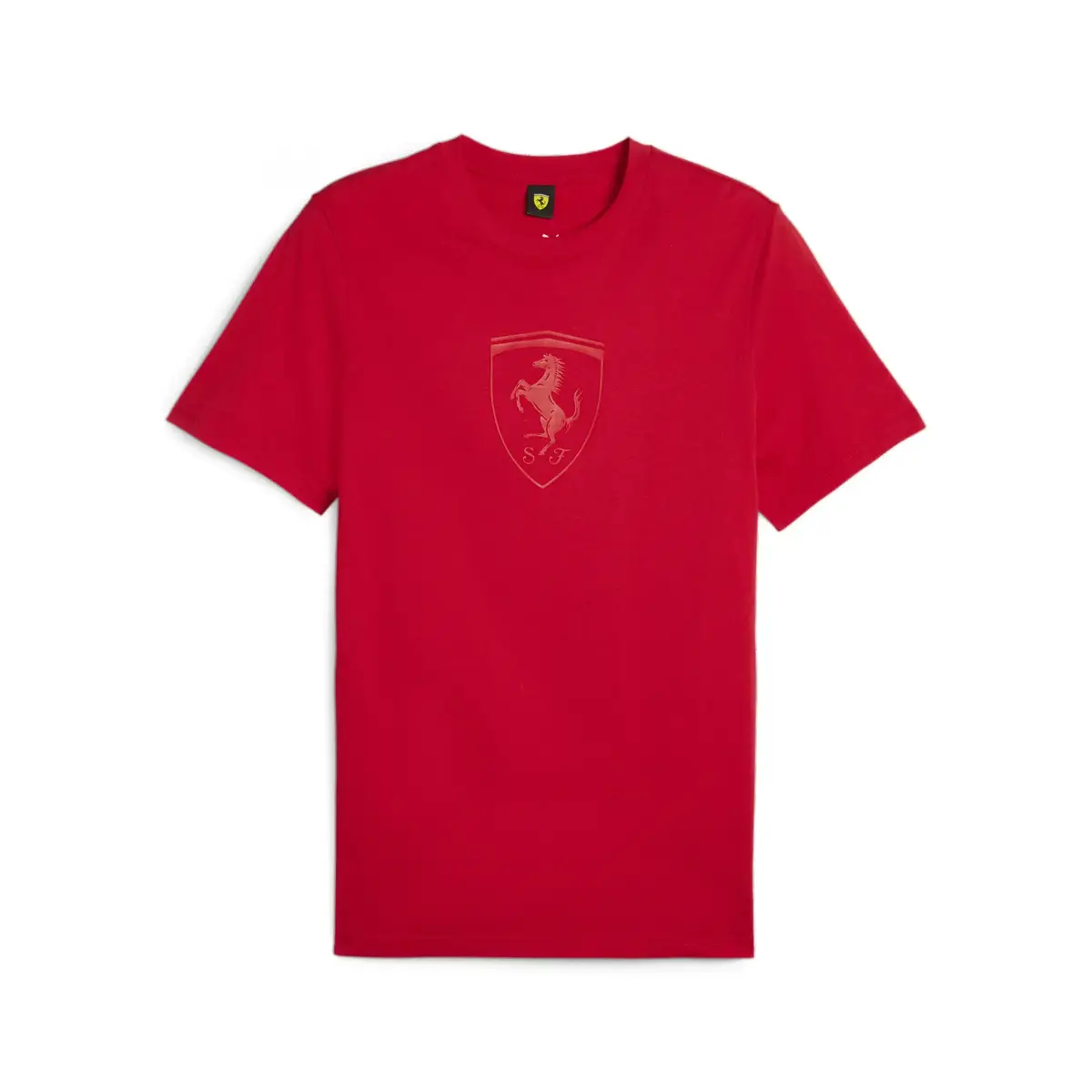Puma Ferrari Race Big Shld Tonal Kırmızı Erkek T-Shirt