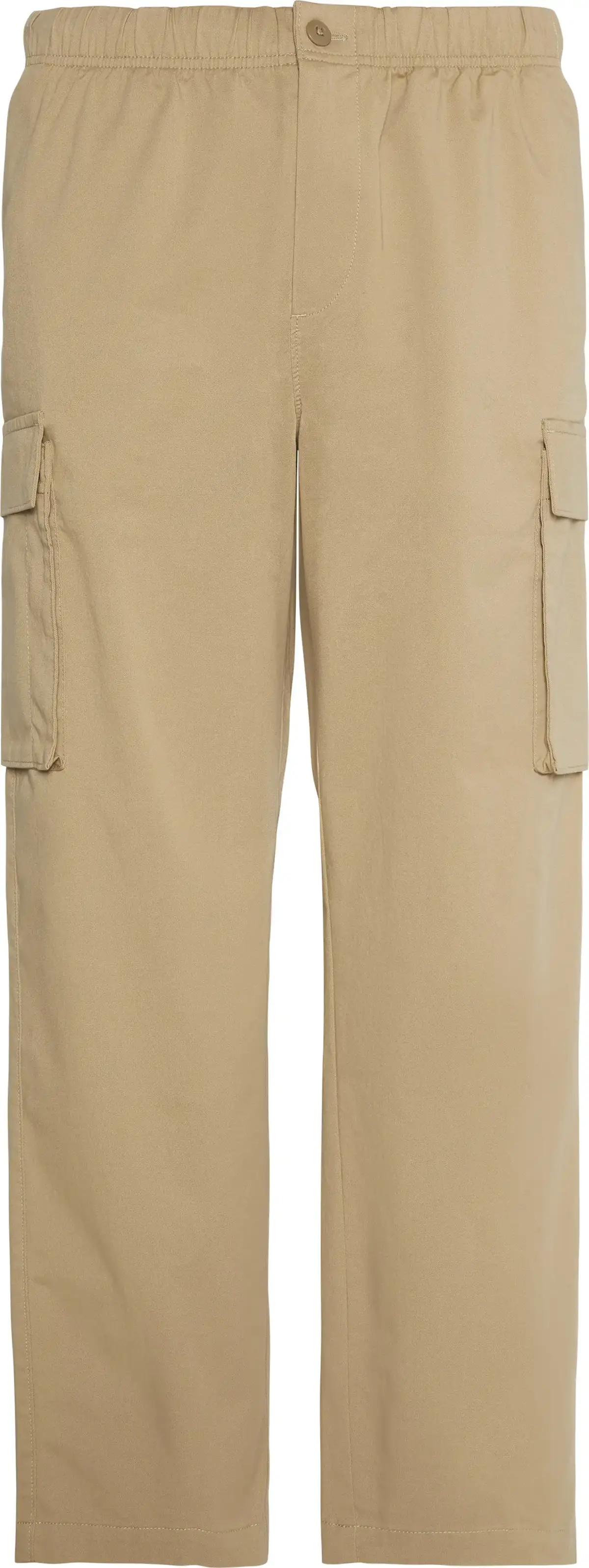 Calvin Klein RLXD STRAIGHT COMFORT COTTON CAR Erkek Kahverengi Kargo Pantolon