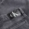 Calvin Klein LOW RISE STRAIGHT Kadın Gri Kot Pantolon