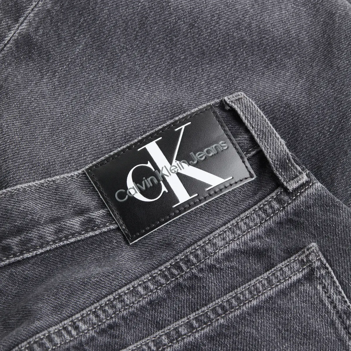 Calvin Klein LOW RISE STRAIGHT Kadın Gri Kot Pantolon