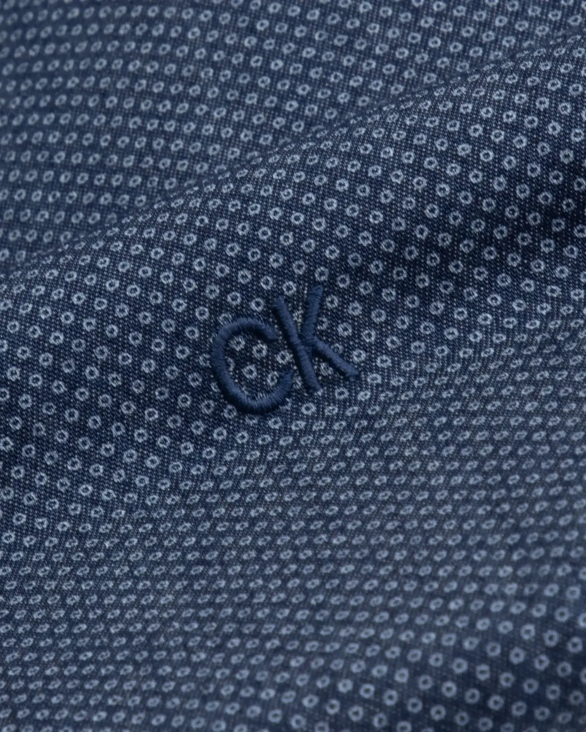 Calvin Klein WASHED PRINT SLIM SH Erkek Denim Gömlek