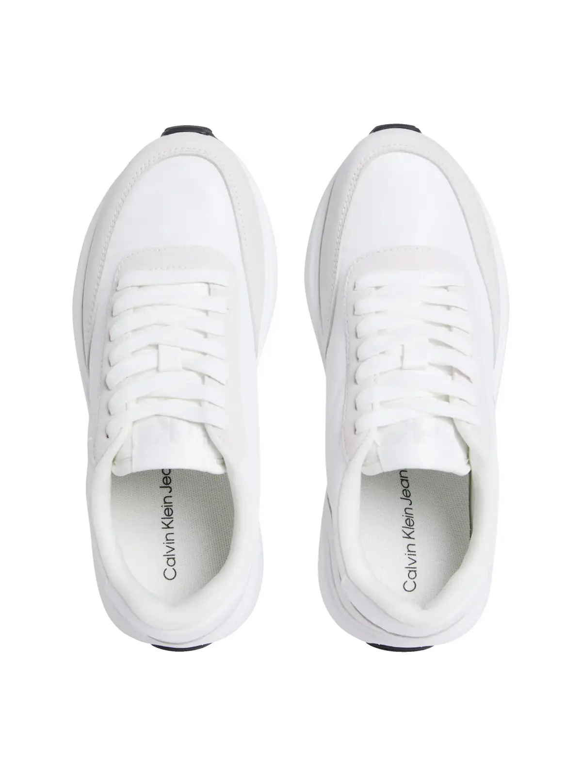 Calvin Klein ATHLE RUNNER NYLON M, 0LH Beyaz Kadın Spor Ayakkabı
