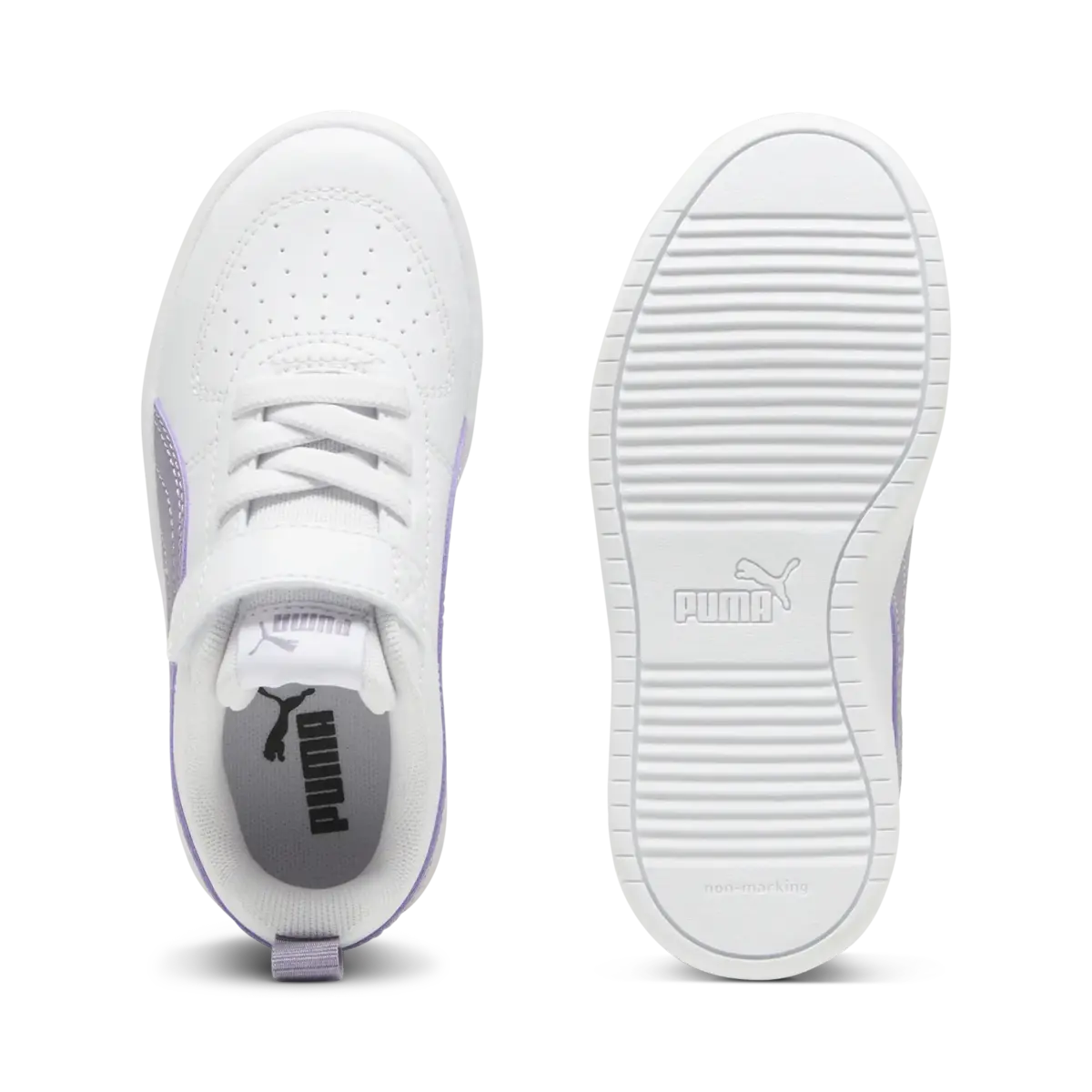 Puma Rickie AC+ PS Beyaz Çocuk Spor Ayakkabı