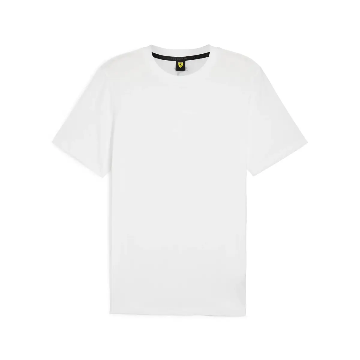 Puma Ferrari Race Tonal Shield T Beyaz Erkek T-Shirt