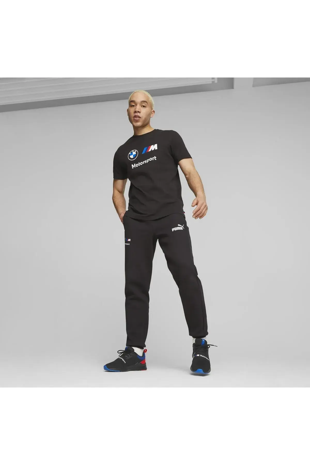 Puma BMW MMS MT7 Sweat Pants, cc Siyah Erkek Eşofman Altı