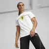 Puma Ferrari Race Big Shld Hrtg Beyaz Erkek T-Shirt