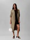 Calvin Klein EMBLEM TRIO SHOULDER Beyaz Omuz Çantası