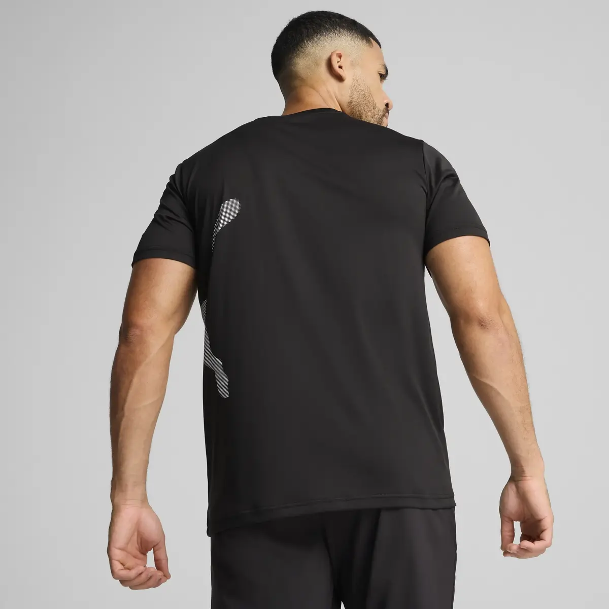 PUMA TAD BIG LOGO Tee Siyah Erkek T-Shirt