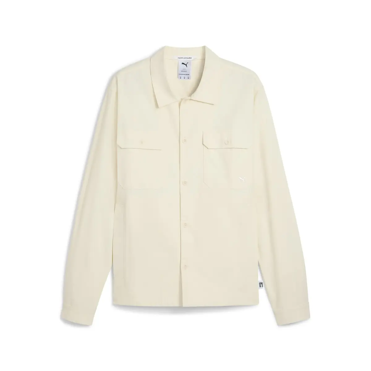 PUMA MMQ Ripstop Overshirt Bej Erkek Ceket