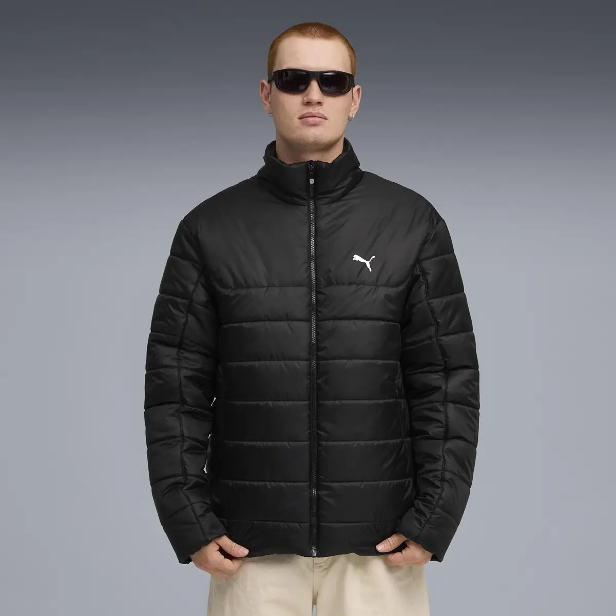 Puma ESS Padded Jacket Siyah Erkek Mont