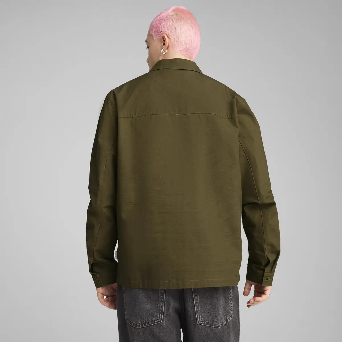 PUMA MMQ Ripstop Overshirt Yeşil Erkek Ceket
