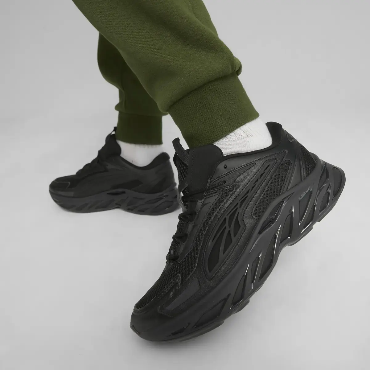 Puma Exotek NITRO Base Siyah Erkek Günlük Spor Ayakkabı