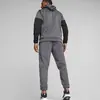 Puma TRAIN ALL DAY PWRFLEECE JGR Gri Erkek Eşofman Altı