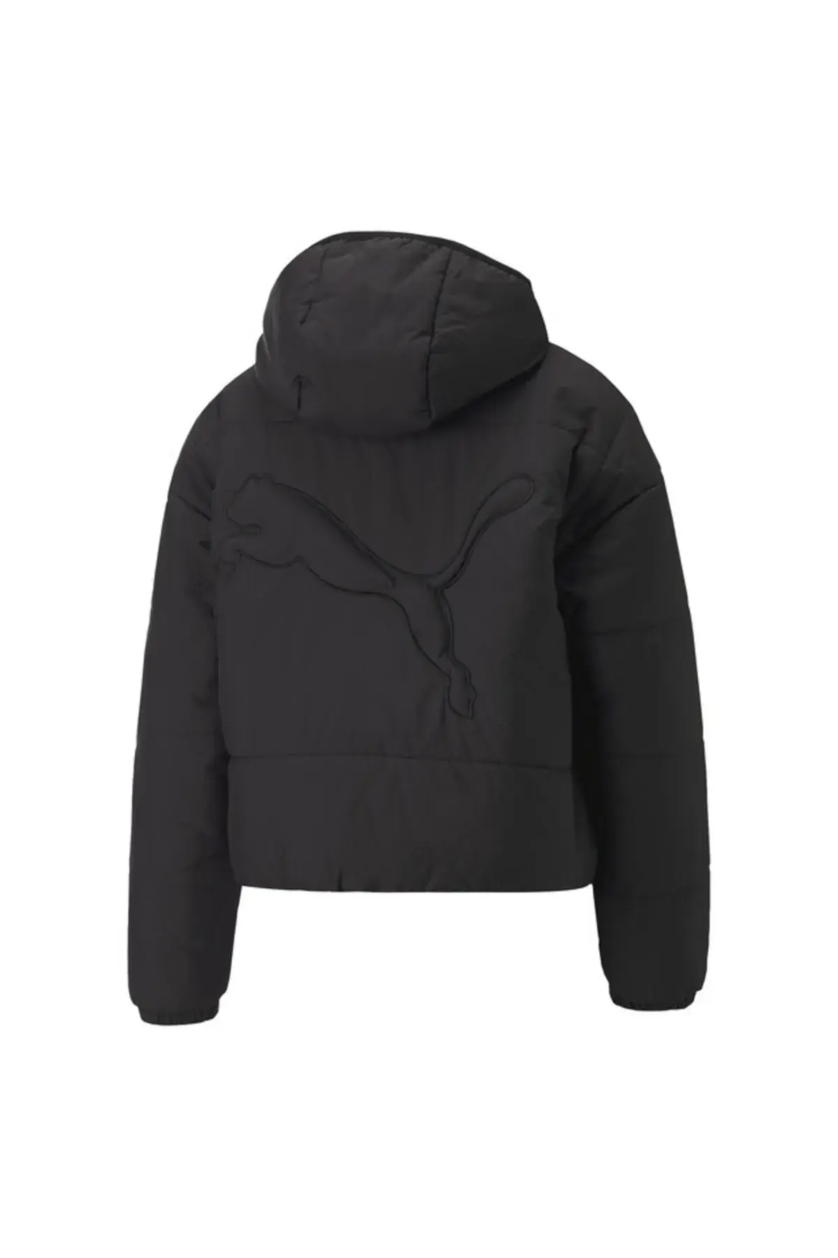 Puma Classics Hooded Padded Jacket Siyah Kadın Kapüşonlu Mont