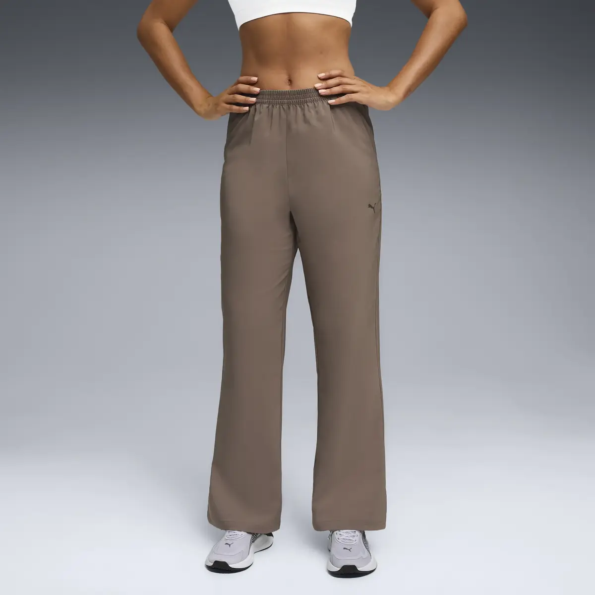 Puma W FASHION PANT HW Kahverengi Kadın Pantolon