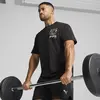 PUMA M GRAPHICS TRAIN RELAXED TEE Siyah Erkek T-Shirt
