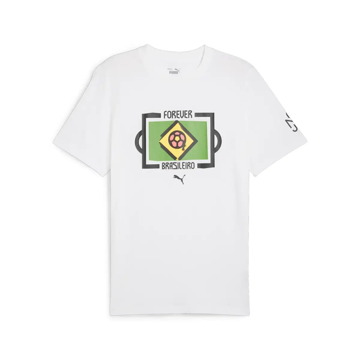 Puma Neymar JR COPA Tee Beyaz Erkek T-Shirt