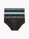 Calvin Klein HIP BRIEF 3PK Erkek Siyah Slip Set