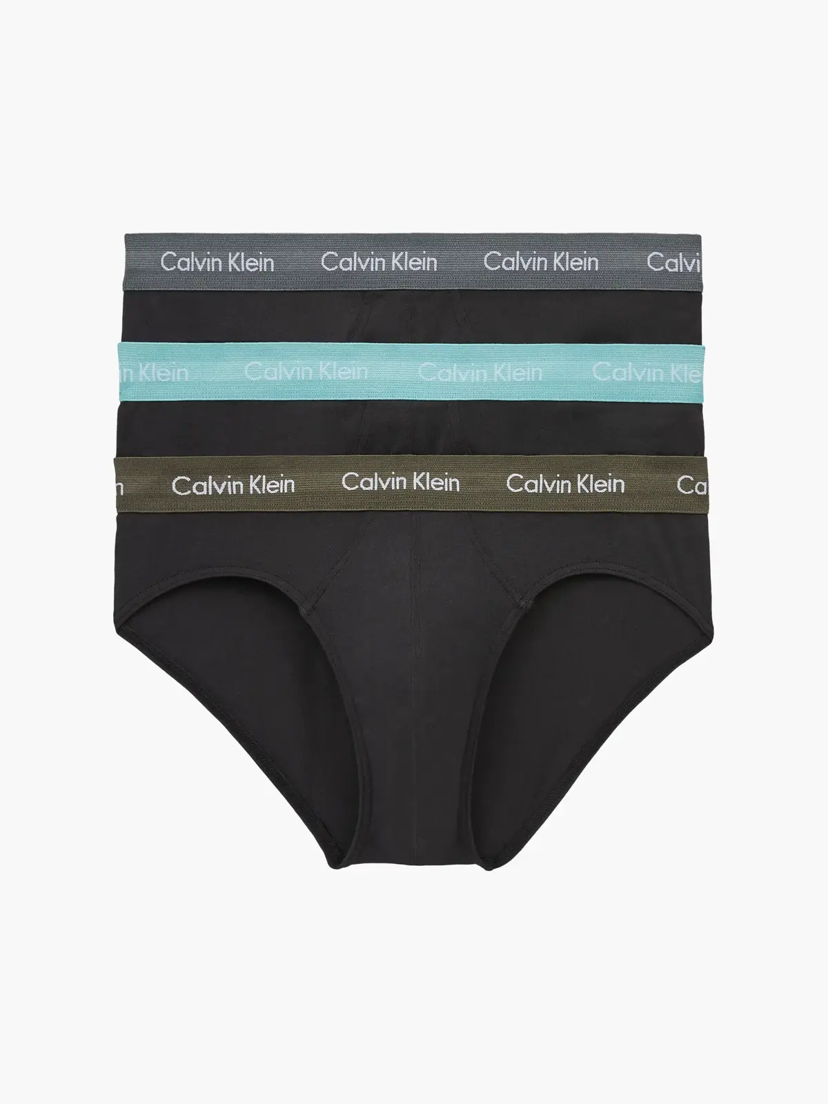 Calvin Klein HIP BRIEF 3PK Erkek Siyah Slip Set
