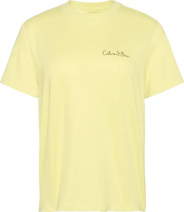 Calvin Klein SS CLASSIC GRAPHIC TEE Kadın Sarı T-Shirt