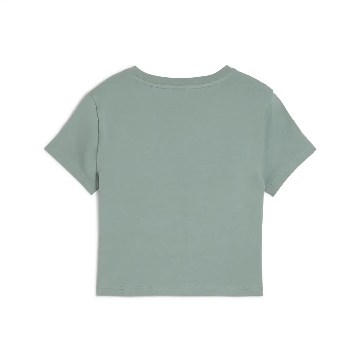 Puma WARDROBE ESS Baby Tee Yeşil Kadın T-shirt
