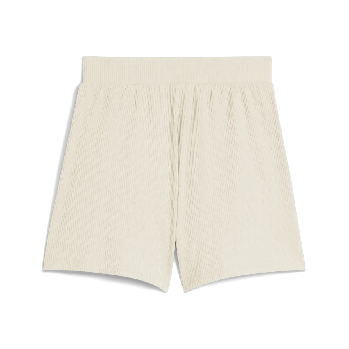 Puma ESS ELEVATED Shorts Bej Kadın Yüksek Bel Şort