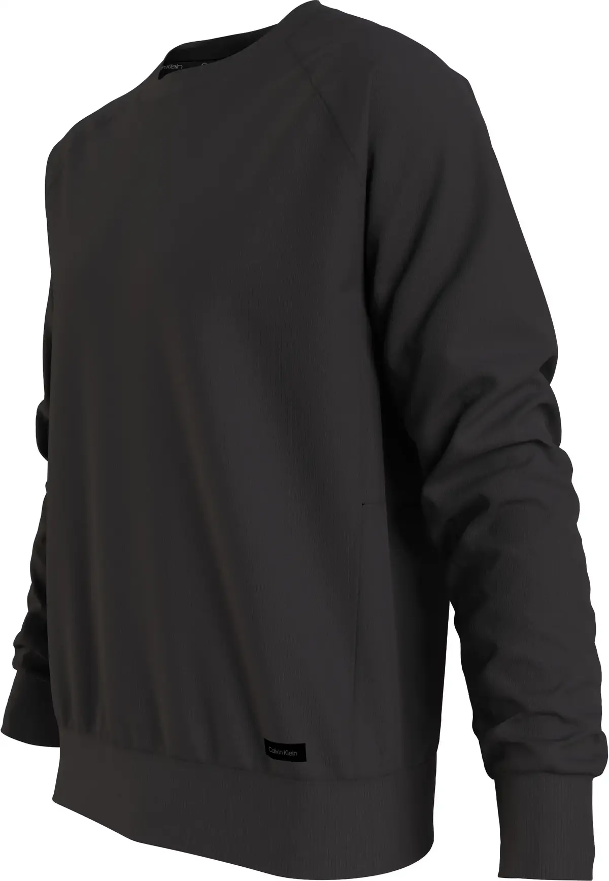 Calvin Klein SOFT MODAL COMFORT S Erkek Siyah Sweatshirt