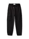 Calvin Klein CONTRAST POCKET Siyah Çocuk Eşofman Alt