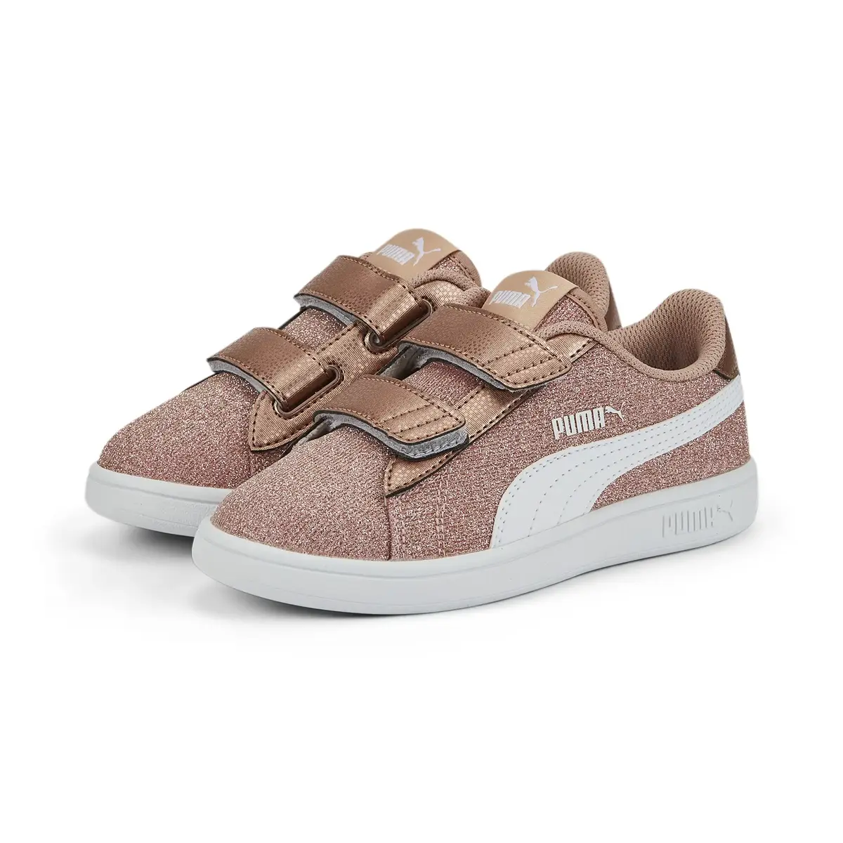 Puma Smash v2 Glitz GlamV PSPembe Çocuk Günlük Spor Ayakkabı