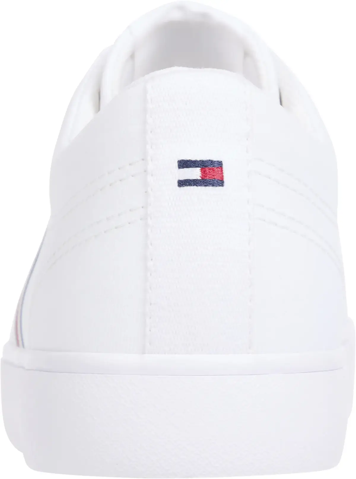 Tommy Hilfiger TH HI VULC LOW CORE, YBS Beyaz Erkek Spor Ayakkabı & Sneaker