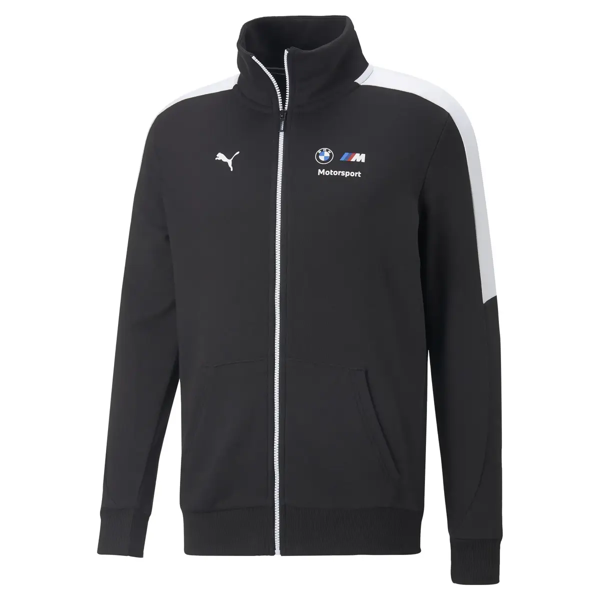 Puma Bmw Mms Sweat Jacket Siyah Erkek Fermuarlı Sweatshirt