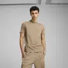 PUMA T7 Tee Kahverengi Erkek T-Shirt