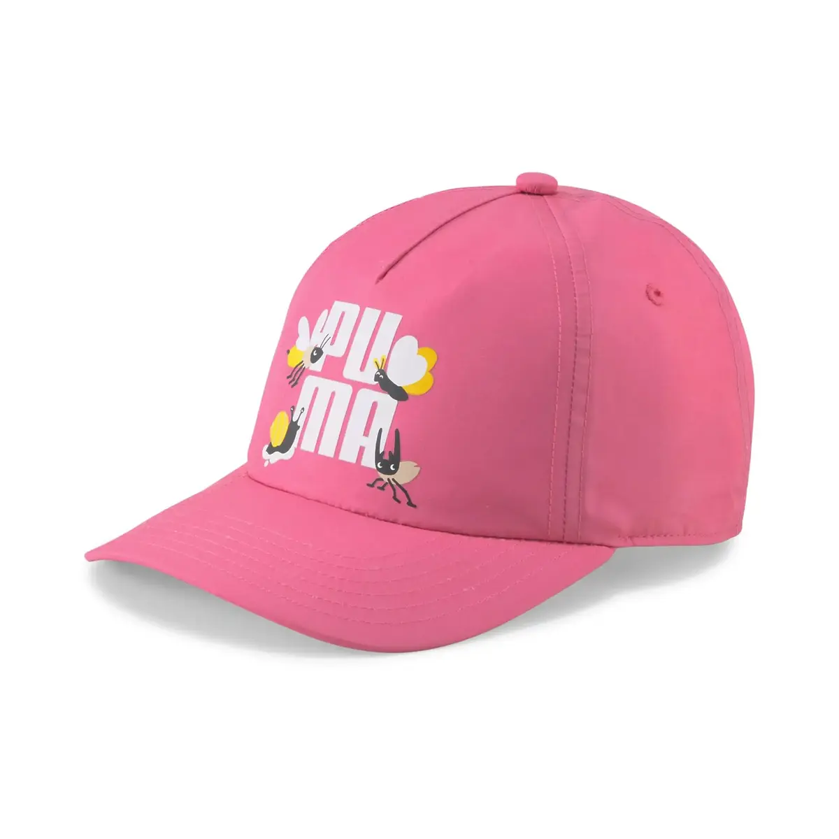 Puma Small World Pinch Panel Cap Pembe Çocuk Şapka