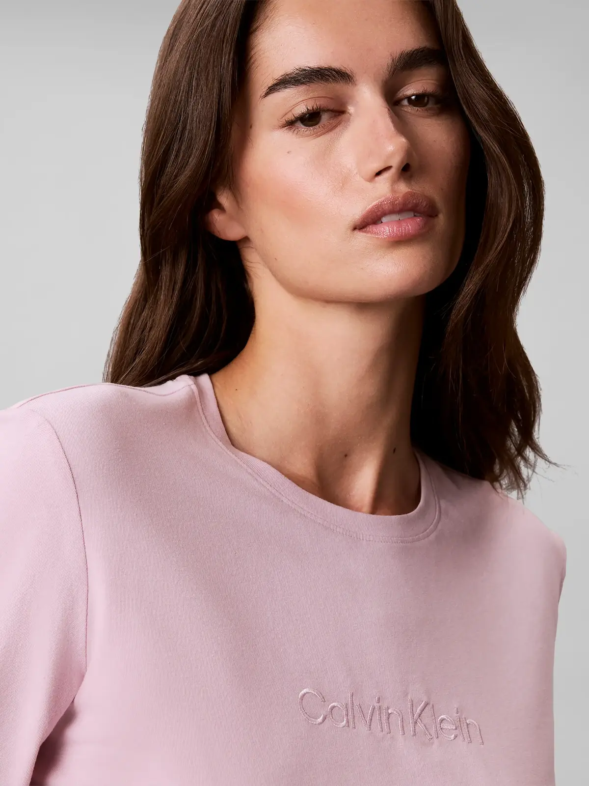 Calvin Klein  LS PANT SET, MSD Kadın Ev Gyim Pijama Takımı