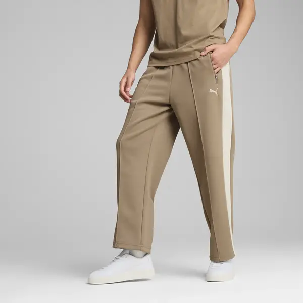 PUMA T7 ALWAYS ON Track Pants Kahverengi Erkek Eşofman Altı
