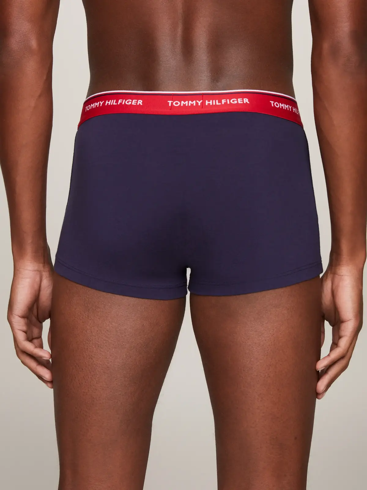 Tommy Hilfiger 3P LR TRUNK Erkek Siyah 3lü Boxer
