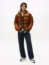 Tommy Hilfiger TJM HOODED LOGO PUFF, GVP Kahvrengi Erkek Mont