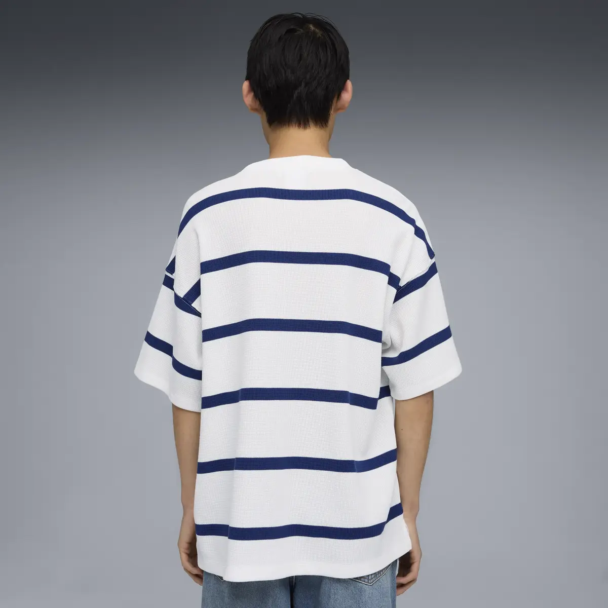 Puma SELECT Essentials Waffle Tee Beyaz Erkek T-Shirt