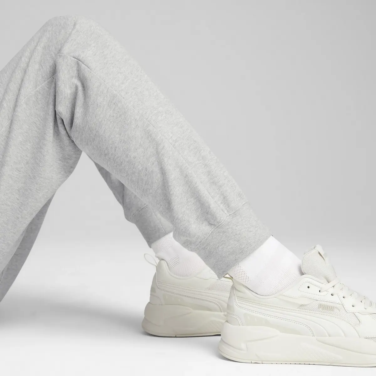 PUMA ESS ELEVATED Pants TR cl Gri Erkek Eşofman Altı