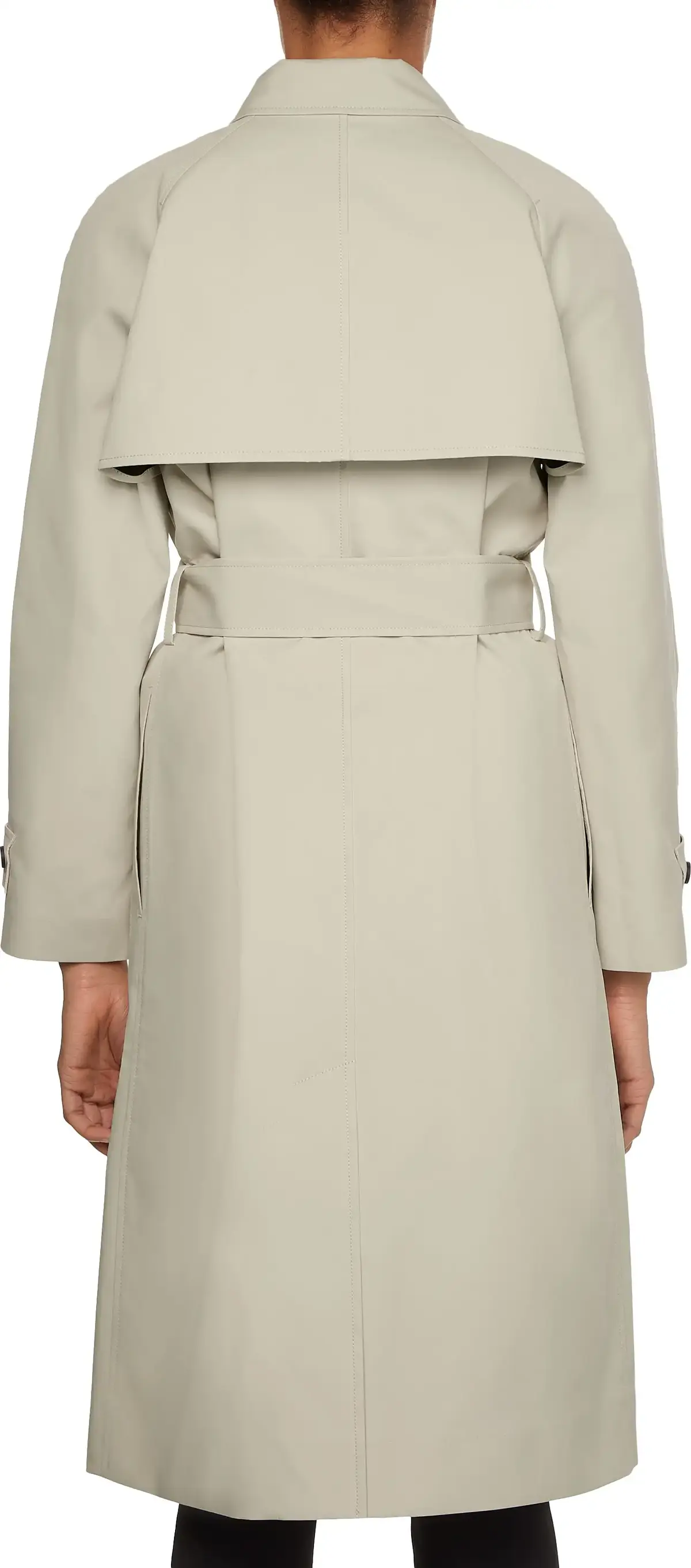 Calvin Klein TECHNICAL TRENCH COA Kadın Krem Trençkot