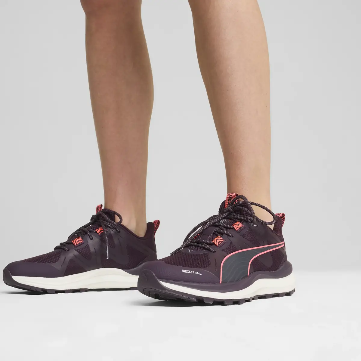 Puma Reflect Lite Trail Bordo Erkek Yürüyüş ve Koşu Ayakkabısı
