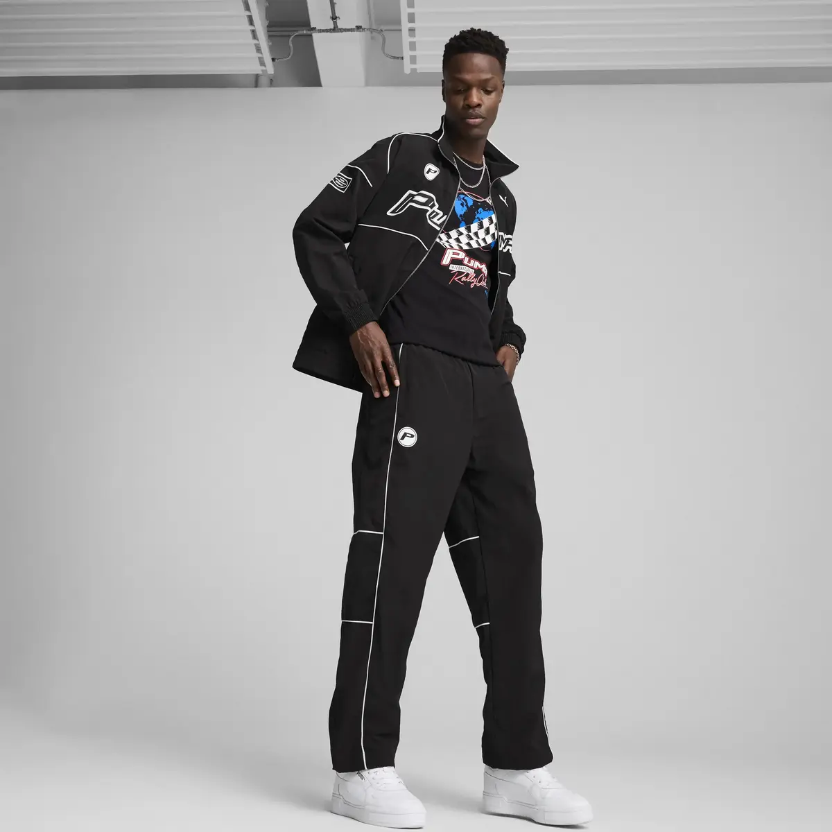 PUMA SDS Relaxed Track Jacket Siyah Erkek Ceket