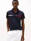Tommy Hilfiger HILFIGER CHEST INSER, DW5 Siyah Erkek T-Shirt & Polo
