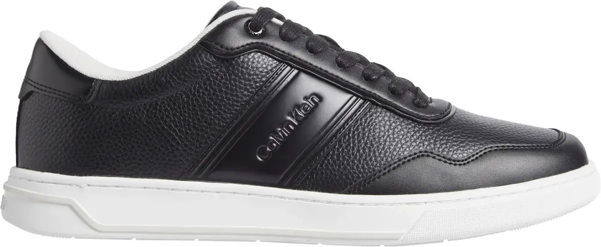 Calvin Klein LOW TOP LACE UP LOGO, 01O Siyah Erkek Spor Ayakkabı & Sneaker
