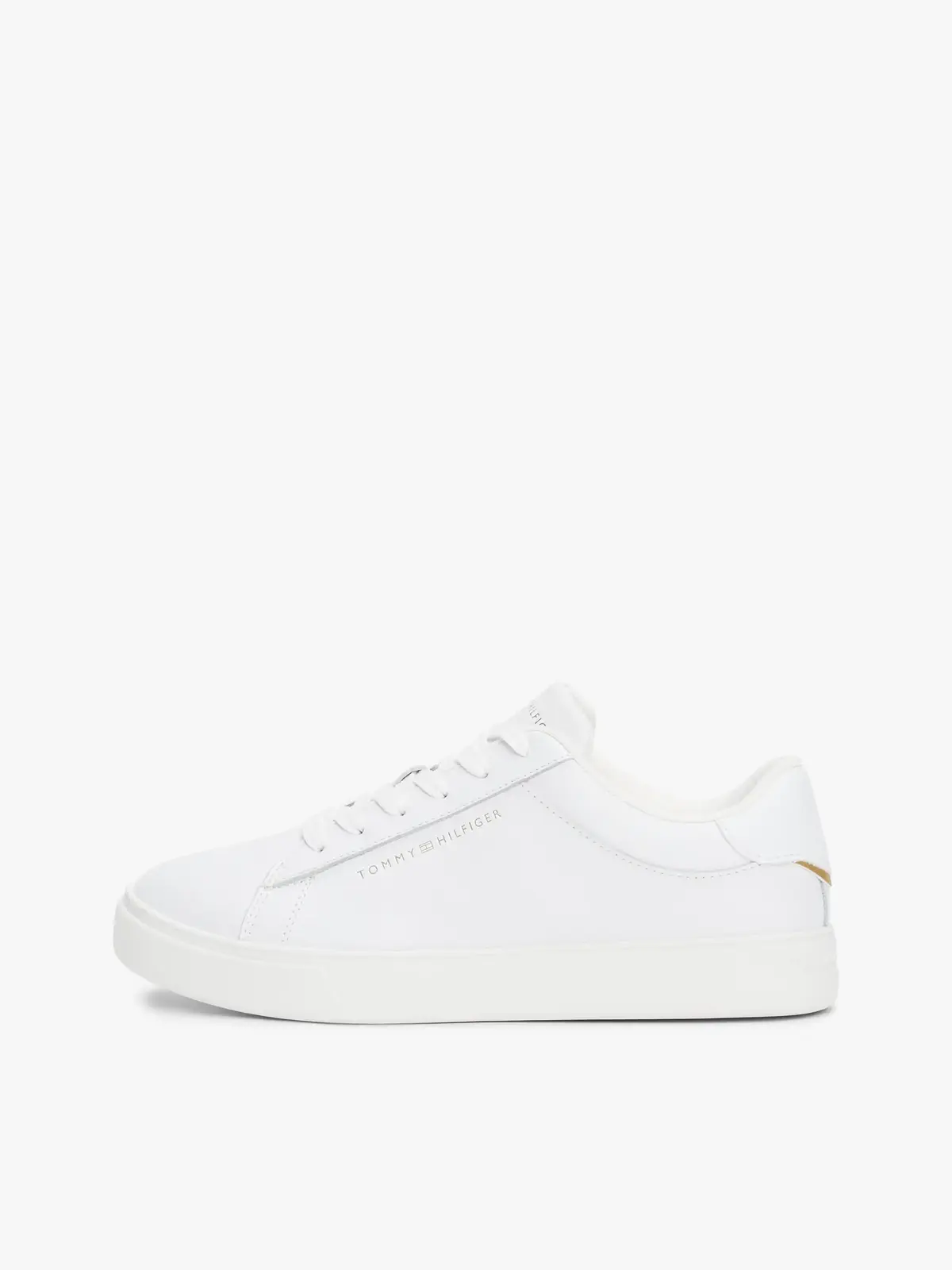 Tommy Hilfiger ESSENTIAL COURT SNEA, YBS Beyaz Kadın Spor Ayakkabı & Sneaker