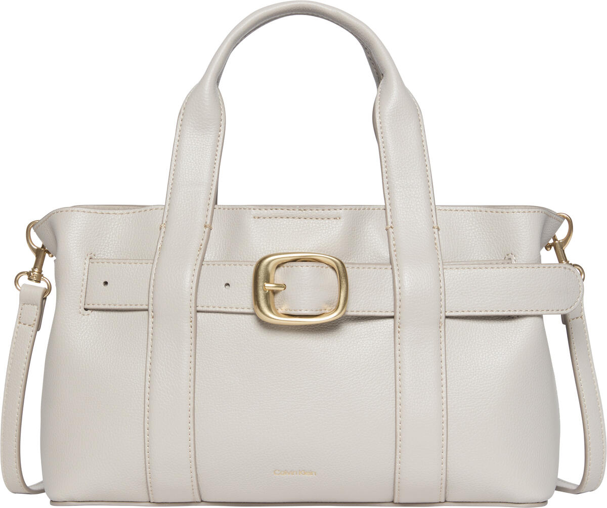 Calvin Klein BUCKLE MINI TOTE WITH STRAP Kahverengi Kadın El Çantası