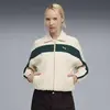 Puma T7 Relaxed Track Jacket Krem Kadın Ceket